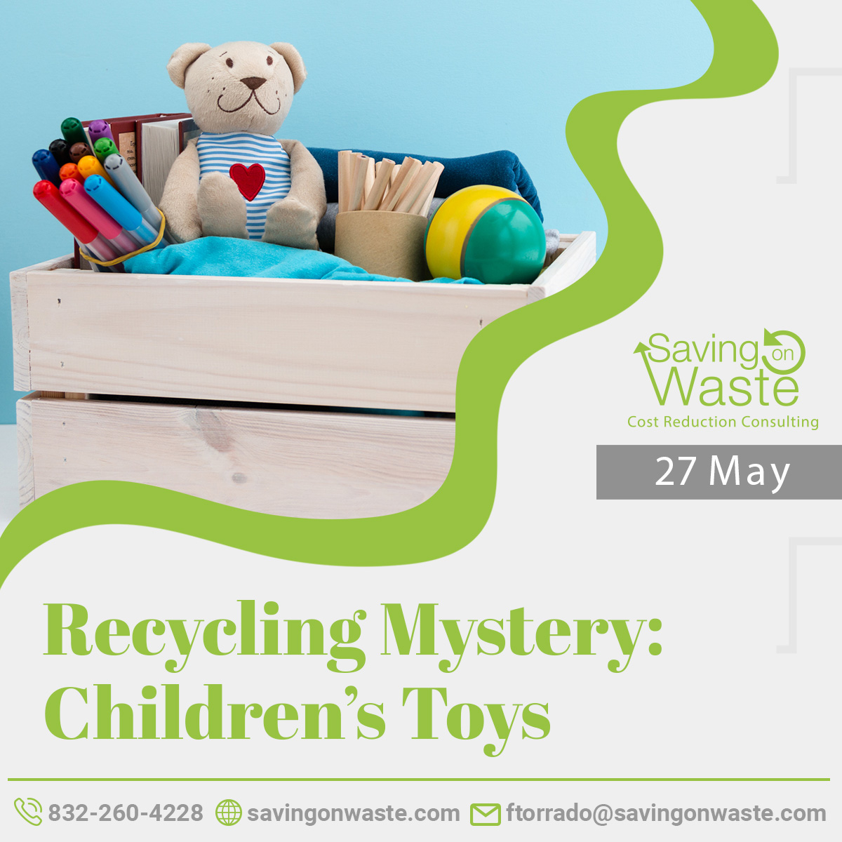 27 Recycling Mystery Childrens Toys