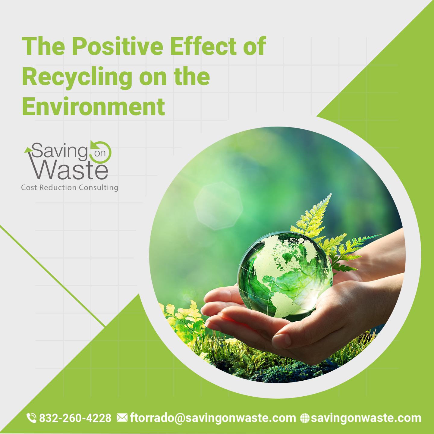 13 The Positive Effect of Recycling on the Environment