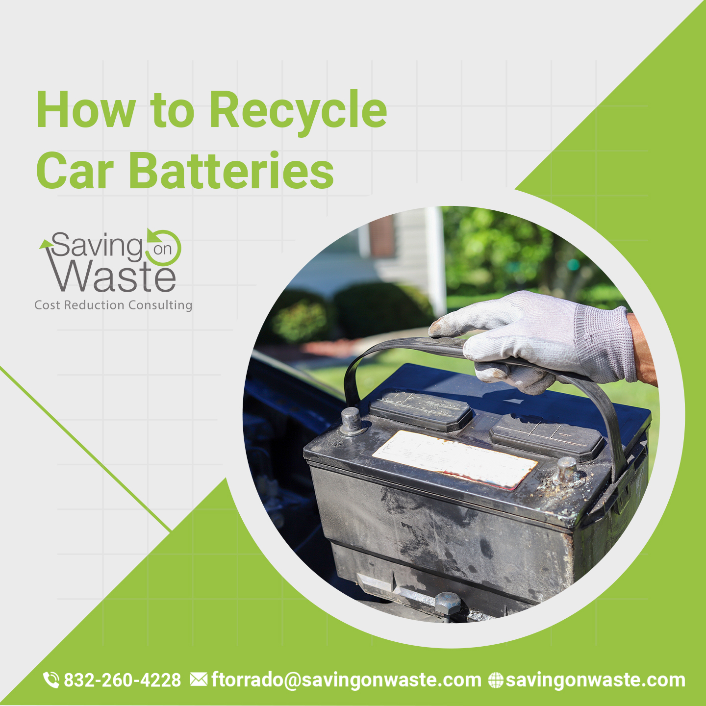 27 How to Recycle Car Batteries