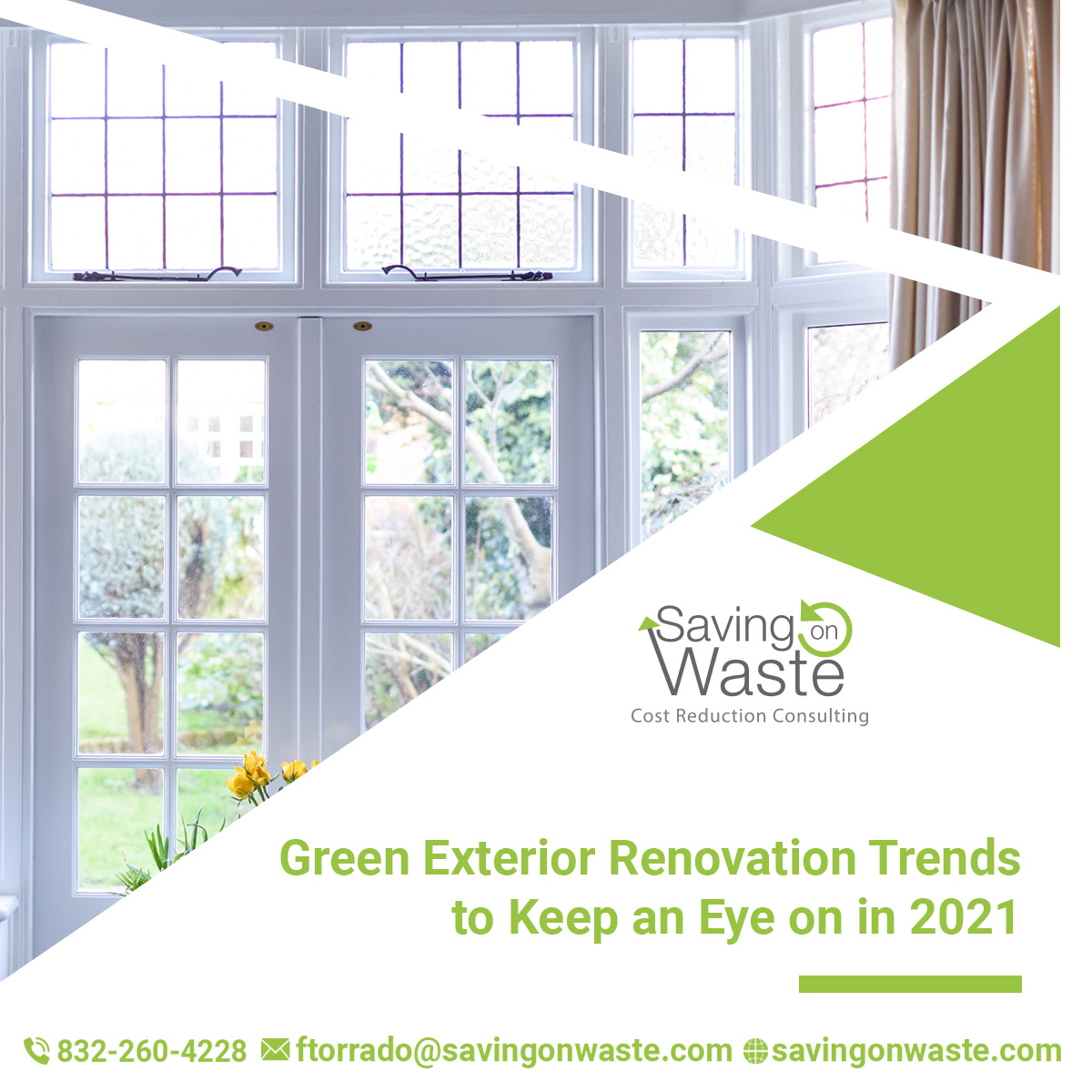 05 Green Exterior Renovation Trends to Keep an Eye on in 2021